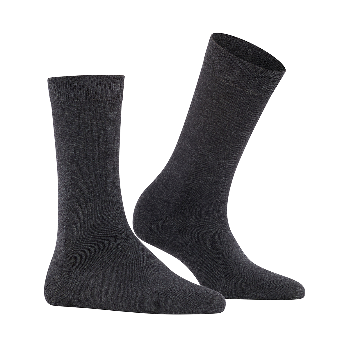 Falke Softmerino strømper, grå - 47488 - 3089 - Anthra Melange