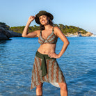 Wiki Toscana bikininederdel, grøn - 5003 - W475 - Toscana