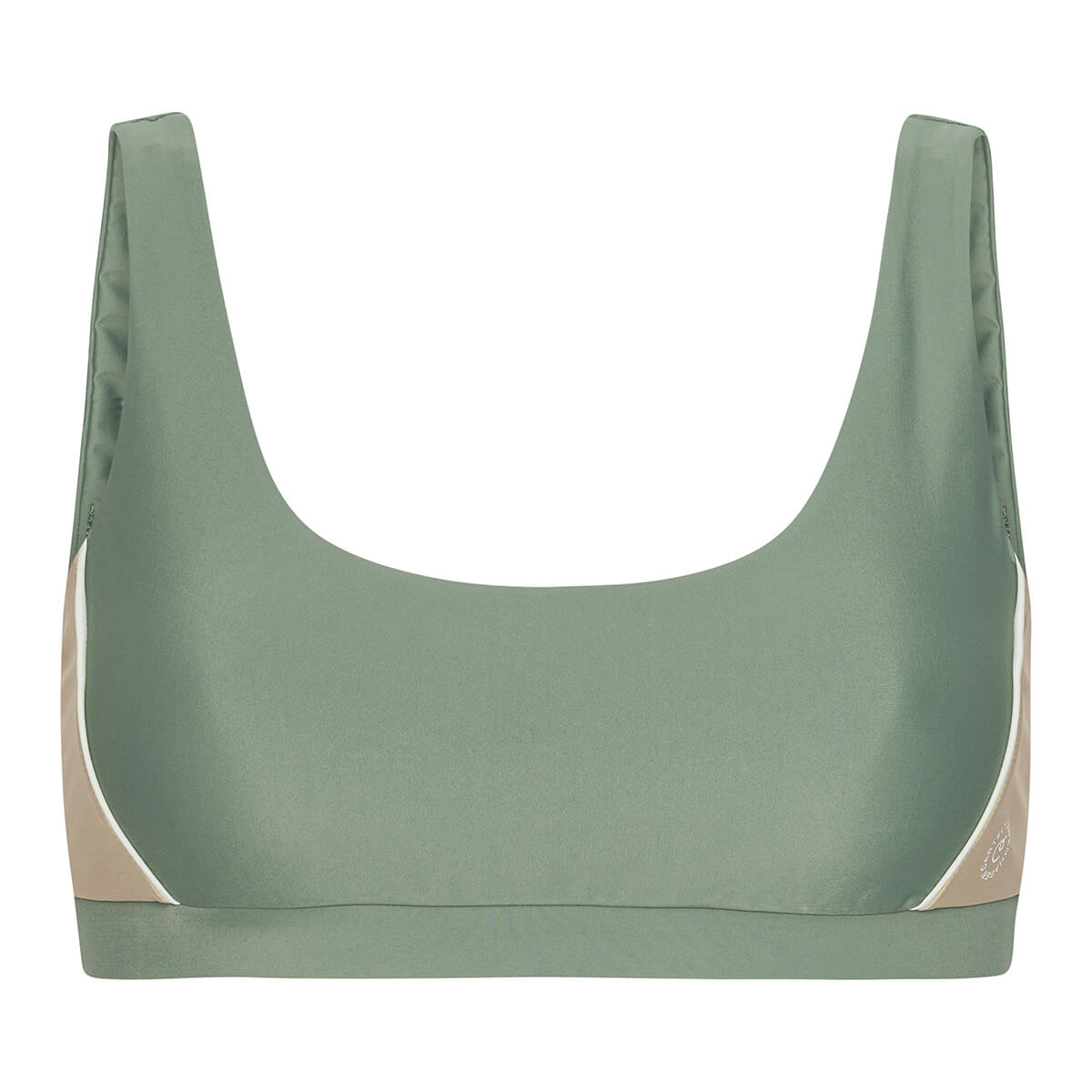 Copenhagen Cartel Agung bikini top uden bøjle, multi - 47690 - Army/Sand - Army