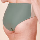 Copenhagen Cartel Ubud High Waist bikinitrusse, multi - 47935 - Army/Sand - Army