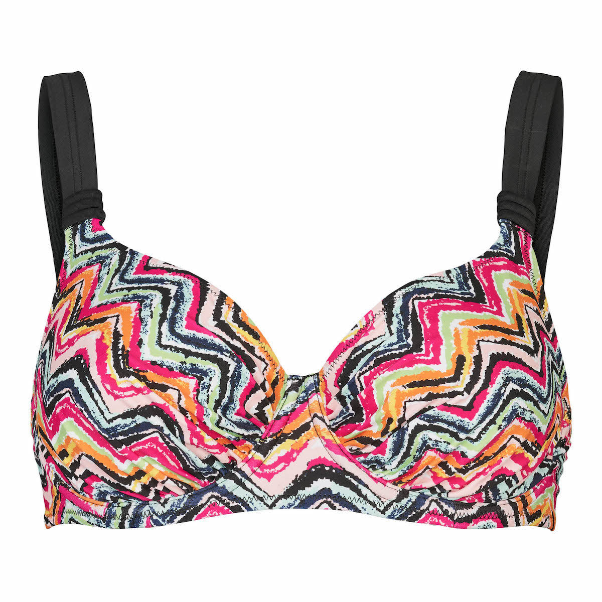 Wiki Jamaica bikini top med bøjle, multi - 3467 - W482 - Jamaica