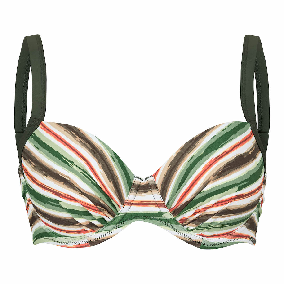 Wiki Antigua bikini top med bøjle, multi - 3464 - W483 - Antigua