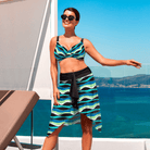Wiki Saint Lucia bikininederdel, multi - 5003 - W491 - Saint Lucia