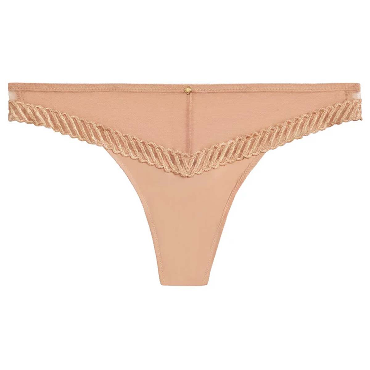 Aubade Sheer Emotion tanga trusse, beige - 4M26 - SANN - Sand