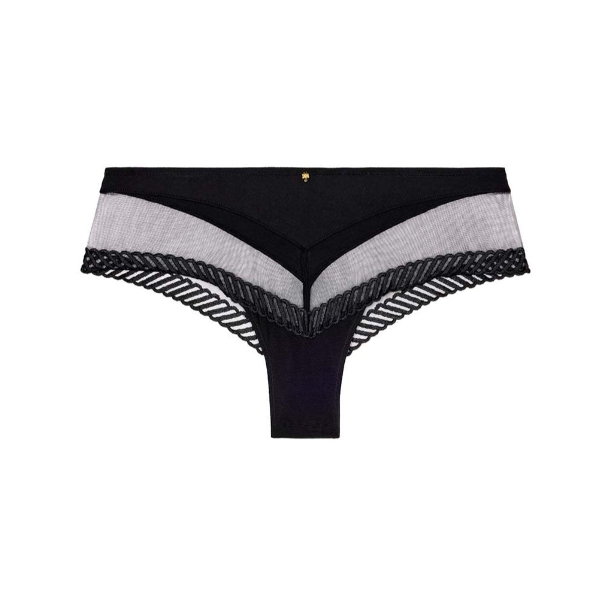 Aubade Sheer Emotion Cheeky hipster trusse, sort - 4M70 - BLAK - Black