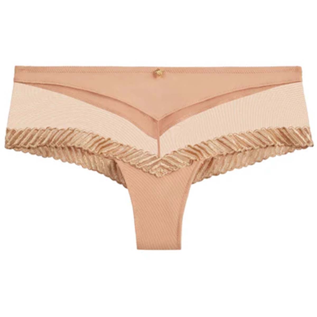 Aubade Sheer Emotion Cheeky hipster trusse, beige - 4M70 - SANN - Sand