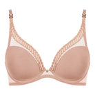Aubade Sheer Emotion trekant BH, beige - 4MF12 - SANN - Sand