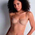 Aubade Sheer Emotion balconette BH, beige - 4MF14 - SANN - Sand
