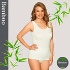 Lady Avenue Bamboo Basic top, hvid - 50-10502 - 00 - Off-white