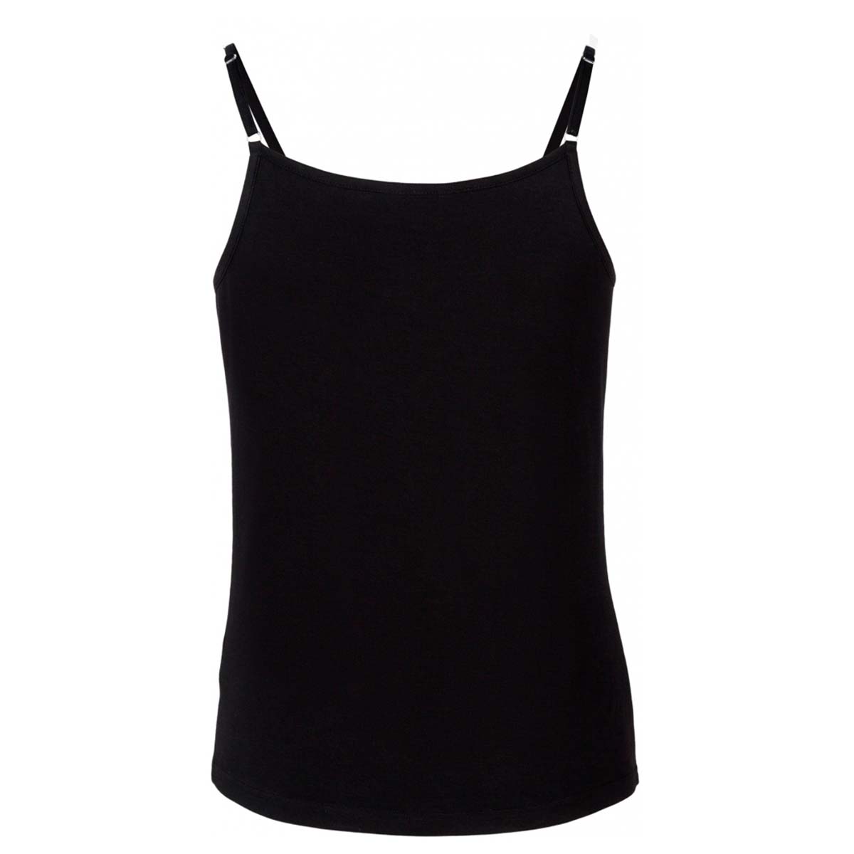 Lady Avenue Bamboo top, sort - 50-10521 - 02 - Black