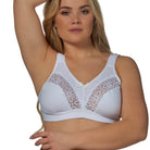 Elbrina BH uden bøjle, hvid - 50.04.4063 - 010 - White