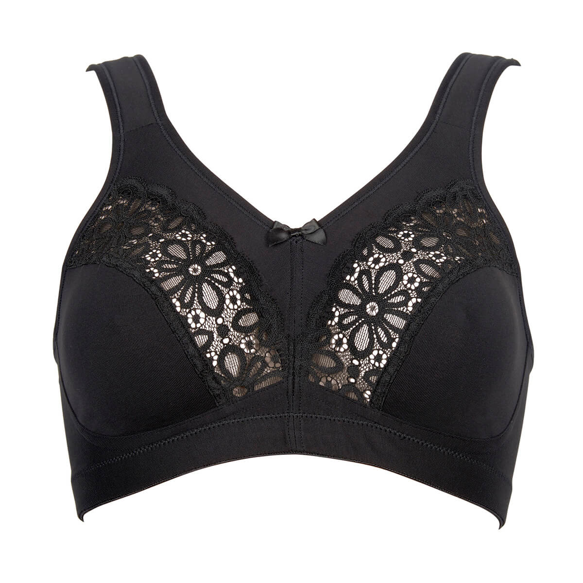 Elbrina BH uden bøjle, sort - 50.04.4063 - 020 - Black