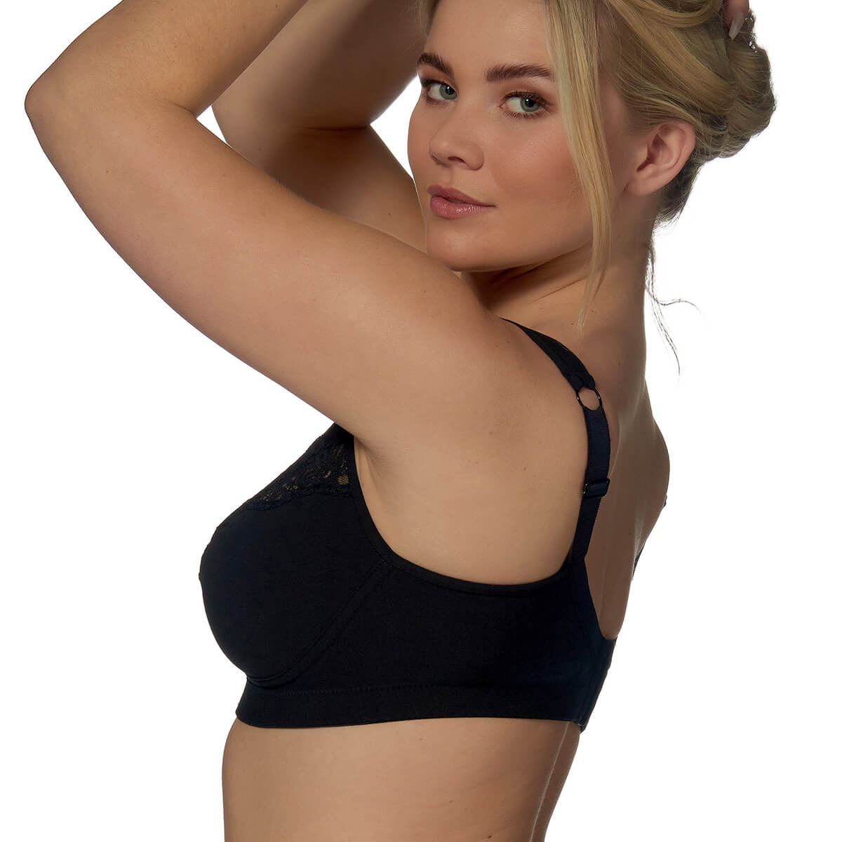Elbrina BH uden bøjle, sort - 50.04.4063 - 020 - Black
