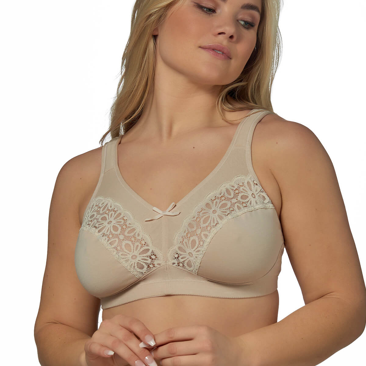 Elbrina BH uden bøjle, beige - 50.04.4063 - 083 - Powder
