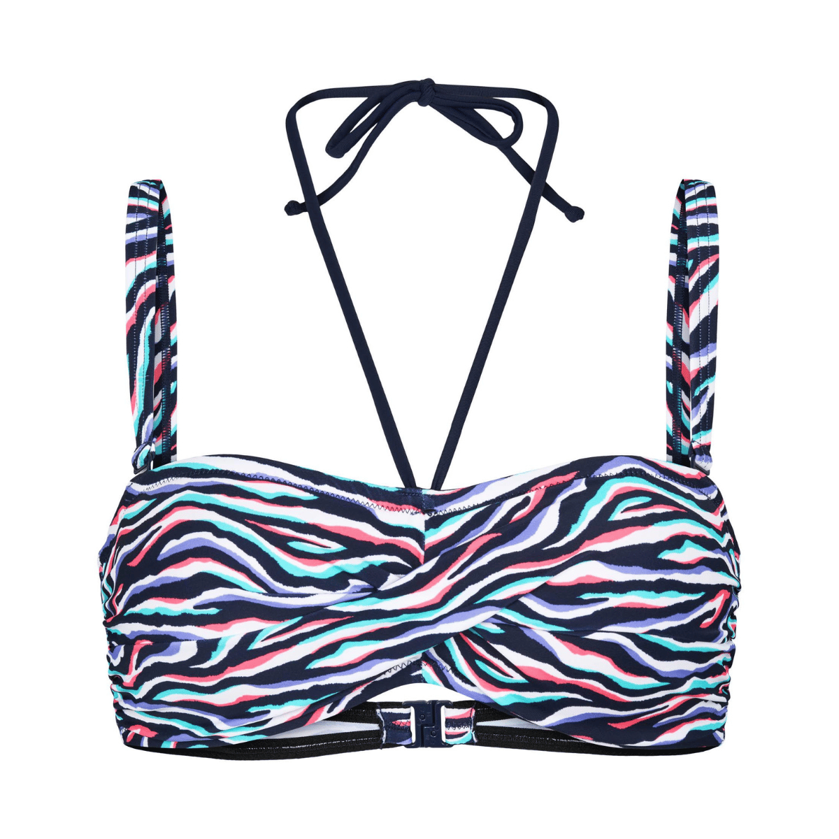 Wiki Mustique bikini top med bøjle, multi - 2491 - W503 - Mustique