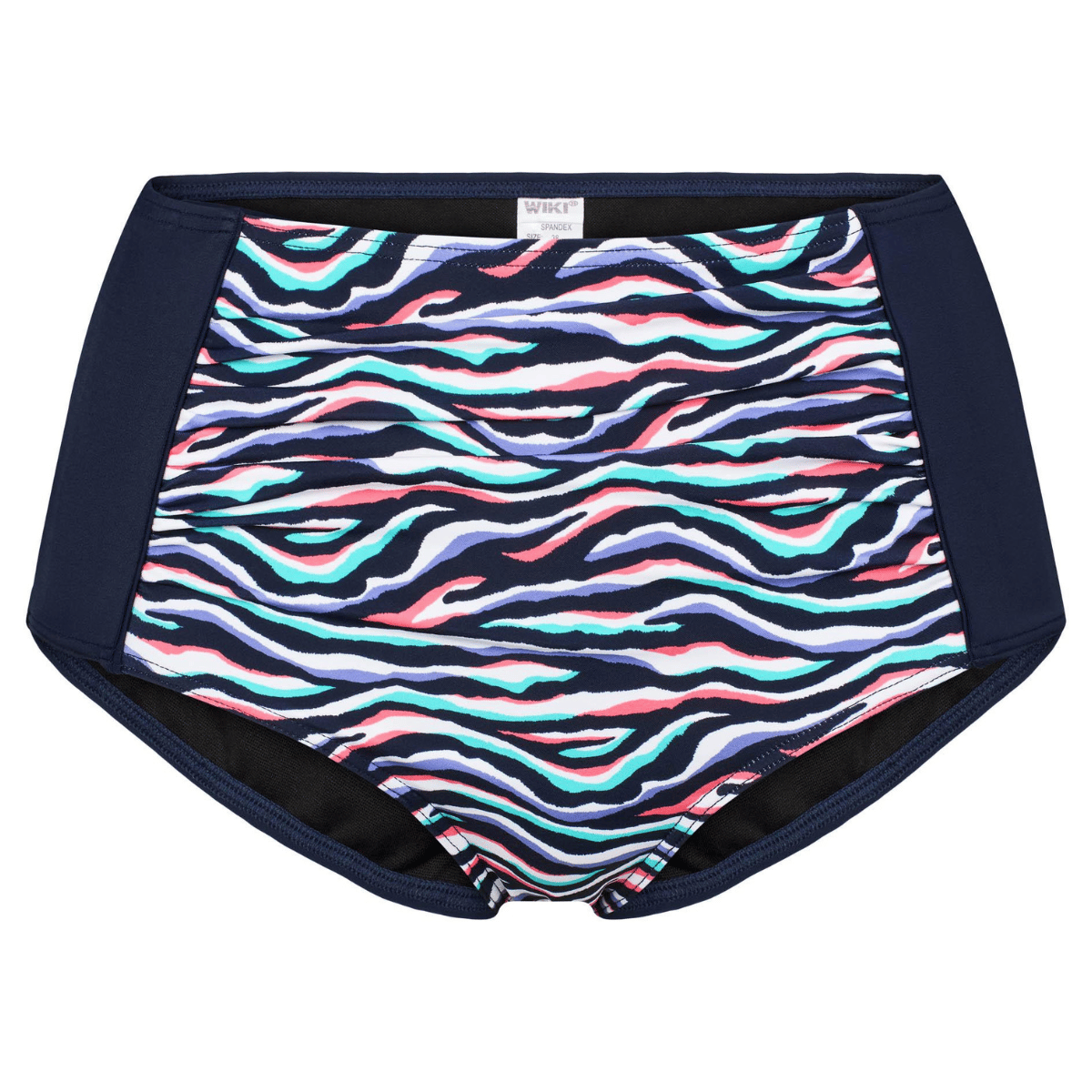 Wiki Mustique midi bikinitrusse, multi - 4108 - W503 - Mustique