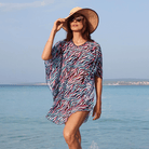 Wiki Mustique poncho, multi - 5020 - W503 - Mustiqe