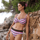 Wiki Boa Vista bikini top med bøjle, multi - 3466 - W504 - Boa Vista