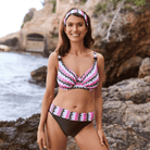 Wiki Boa Vista bikini top med bøjle, multi - 3467 - W504 - Boa Vista