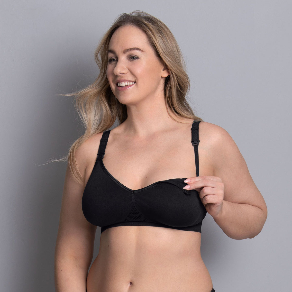 Anita Maternity Seamless amme BH, sort - 5096 - 001 - Black