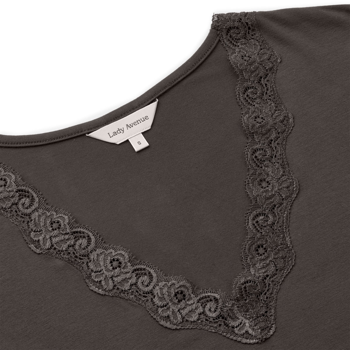 Lady Avenue Bamboo natkjole, brun - 51-50516 - 220 - Chocolate