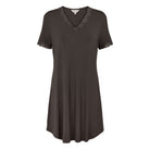Lady Avenue Bamboo natkjole, brun - 51-50516 - 220 - Chocolate
