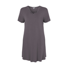 Lady Avenue Bamboo natkjole, grå - 51-50516 - 354 - Graphite