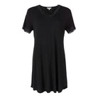 Lady Avenue Bamboo natkjole, sort - 51-50516 - 02 - Black