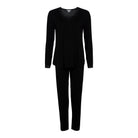 Lady Avenue Bamboo pyjamas, sort - 51-50525 - 02 - Black