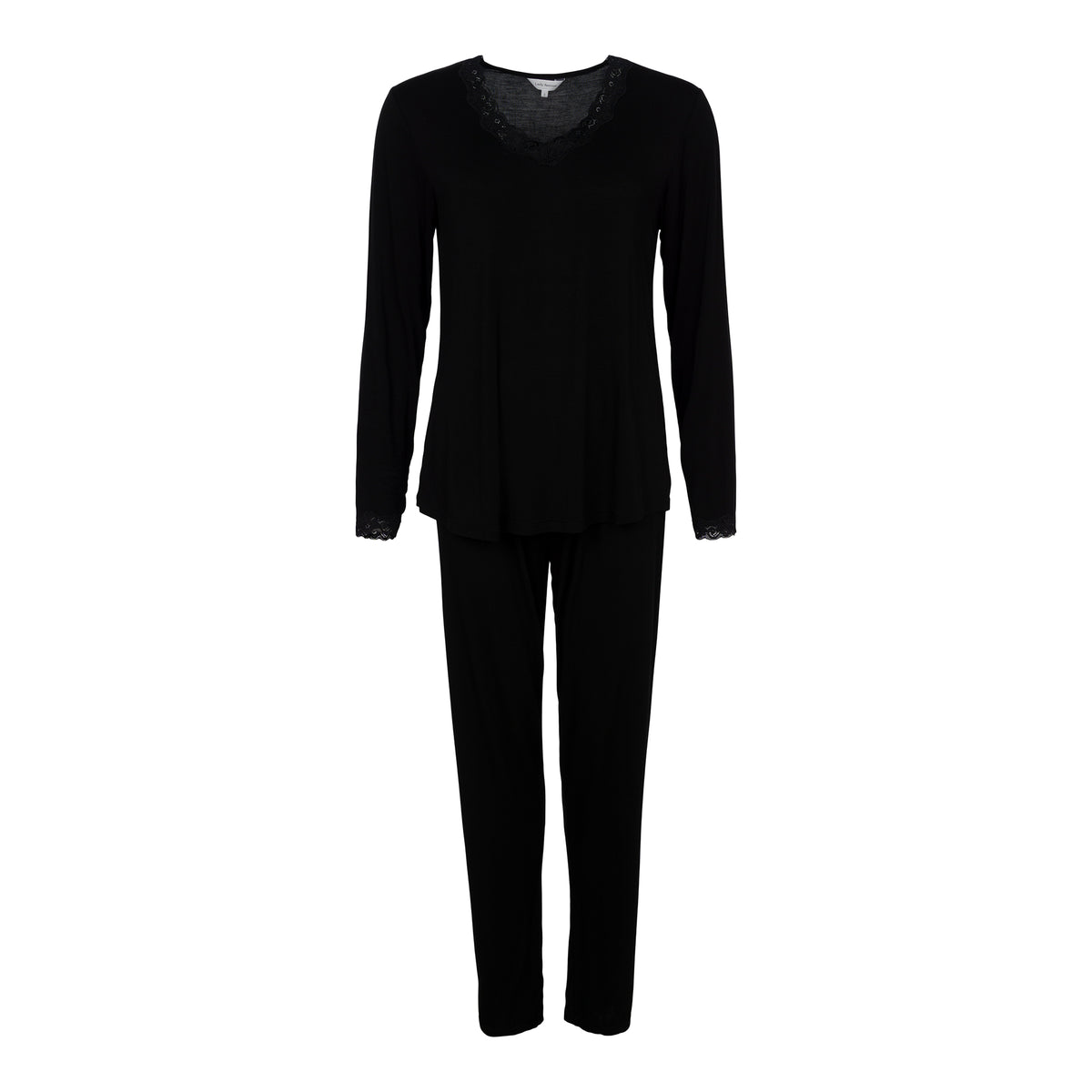 Lady Avenue Bamboo pyjamas, sort - 51-50525 - 02 - Black