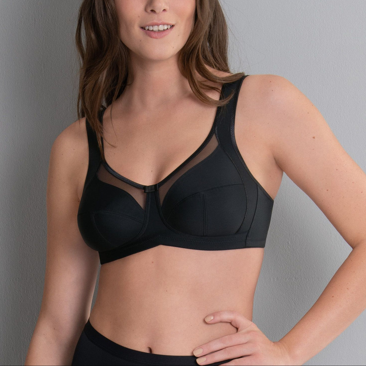Anita Clara Comfort BH uden bøjle, sort - 5459 - 001 - Black