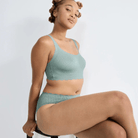 Sloggi Zero Feel Bliss top, mintgrøn - 10219678 - 7329 - Misty Turquoise