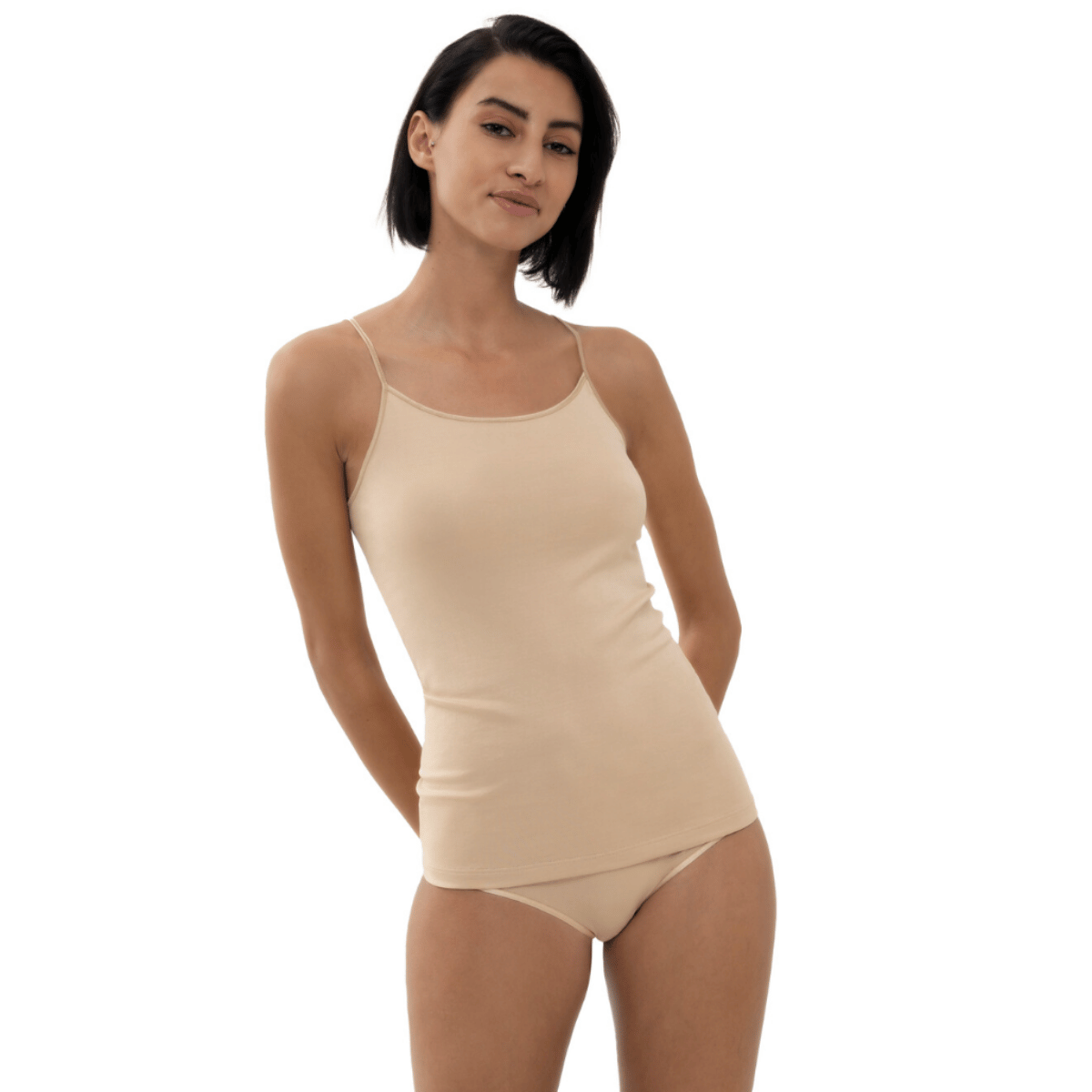 Mey Emotion top, nude - 55201 - 376 - Cream Tan