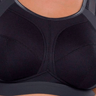 Anita Active Extreme Control Plus sports BH, sort - 5567 - 445 - Black/Anthracite