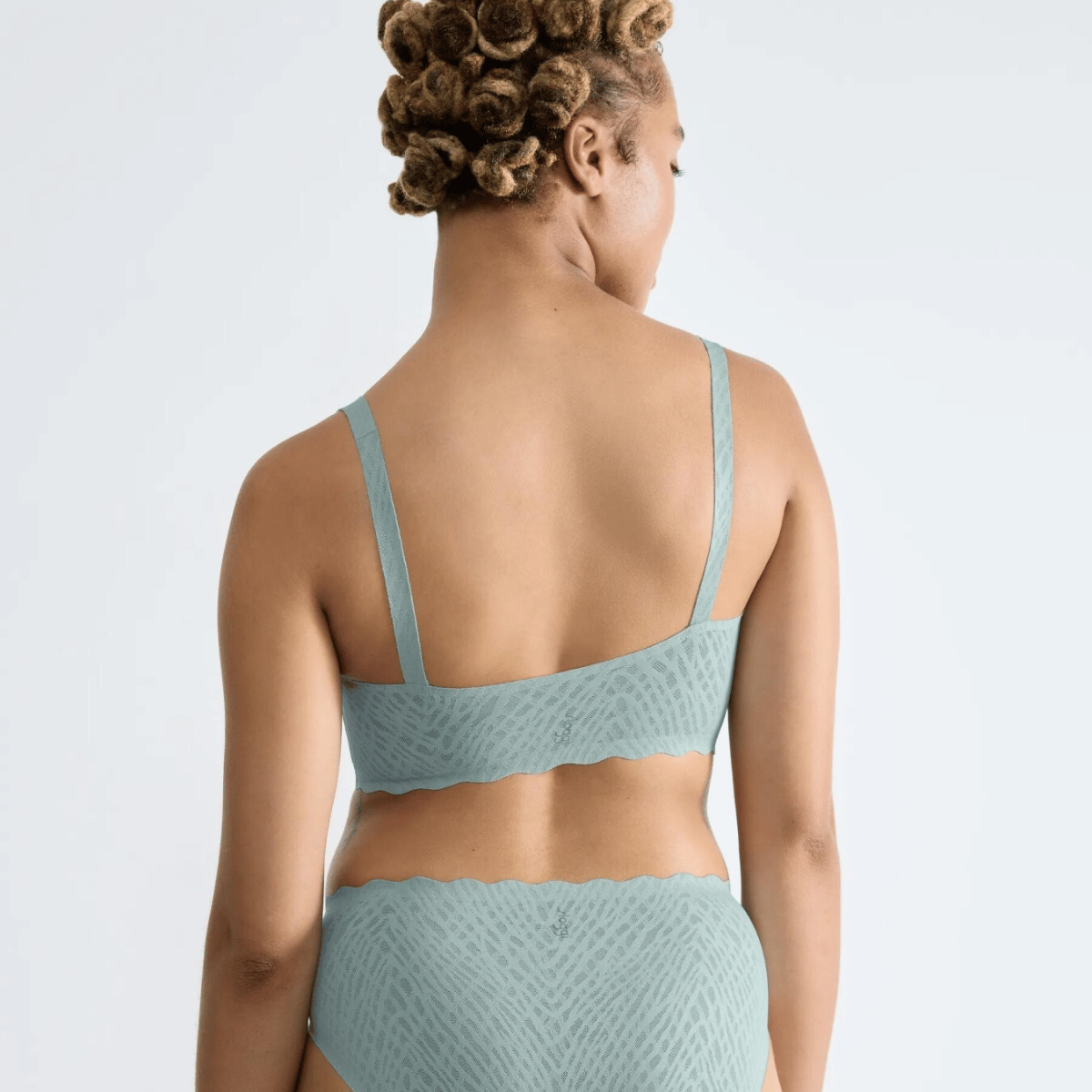 Sloggi Zero Feel Bliss top, mintgrøn - 10219678 - 7329 - Misty Turquoise