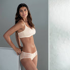 Rosa Faia Fleur BH med bøjle, natural - 5654 - 612 - Crystal