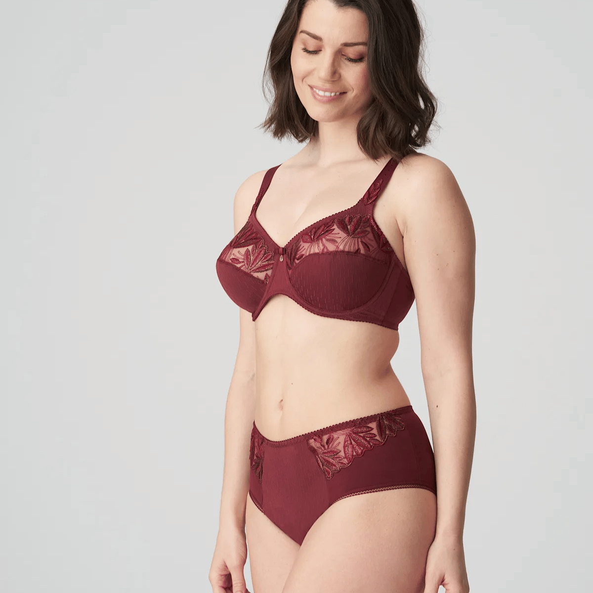 PrimaDonna Orlando BH med bøjle, rød - 0163150 - DCH - Deep Cherry