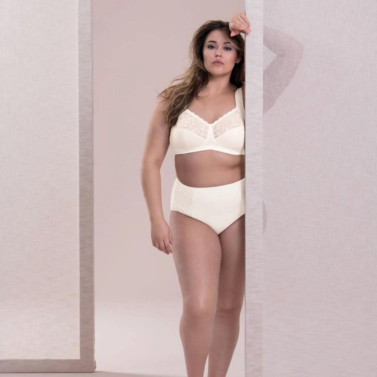 Anita Havanna Support BH uden bøjle, hvid - 5813 - 612 - Crystal