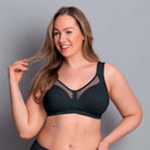 Anita Clara Comfort BH uden bøjle, sort - 5859 - 001 - Black