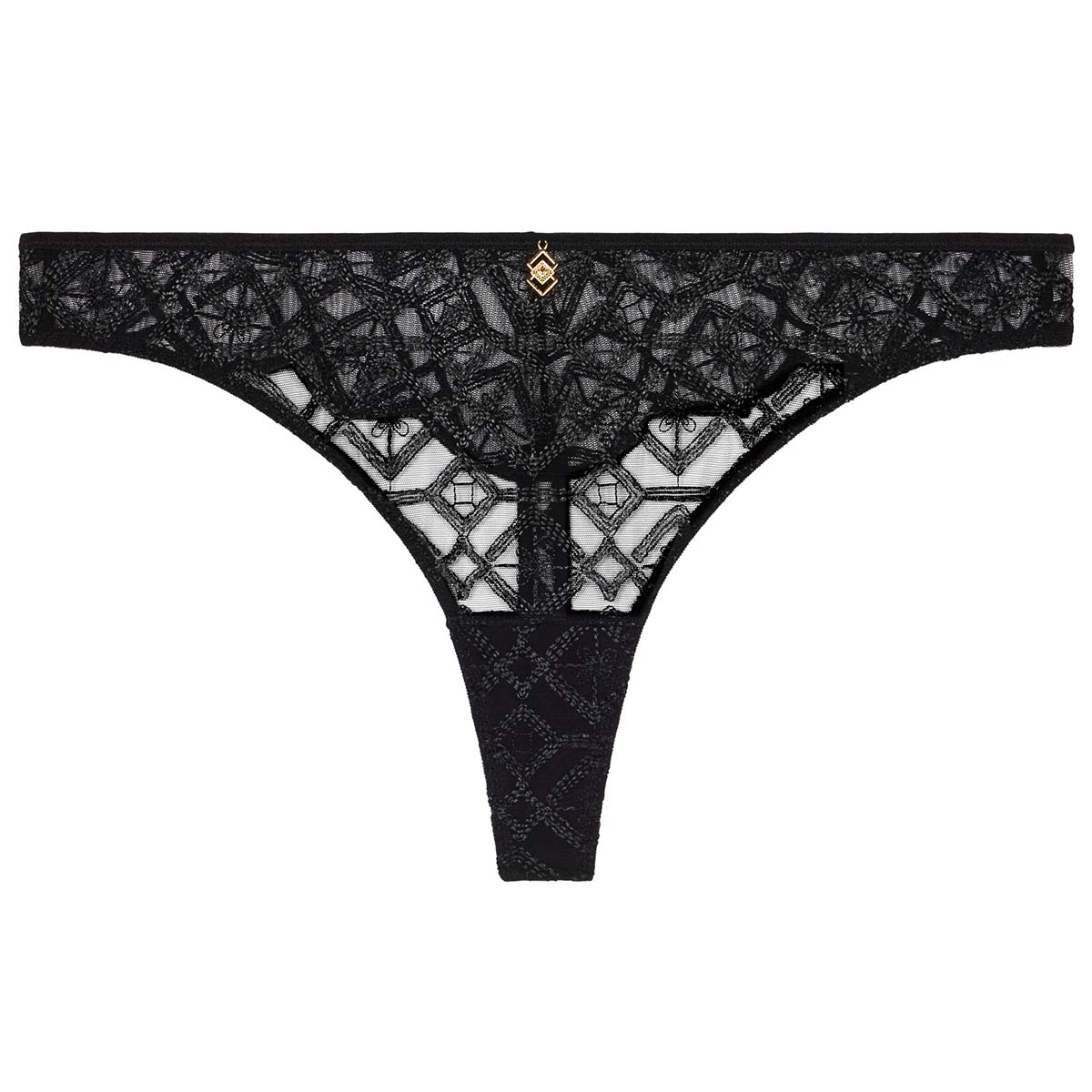 Aubade Sense Of Illusion tanga trusse, sort - 5B26 - BLAK - Black