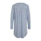 CCDK Nicole natkjole, blå - 60280 - 6022 - Faded Denim Stripe