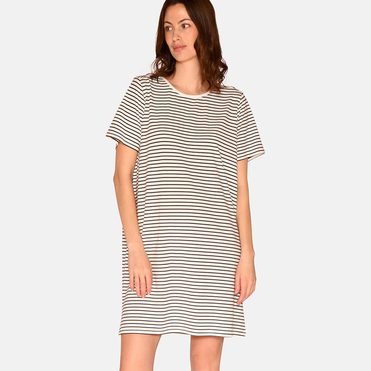 CCDK Bea natkjole, multi - 60330 - 8011 - Pavement Stripe