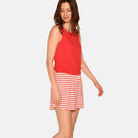 CCDK Kimmy shorts, rød - 60390 - 3029 - Bittersweet Stripe