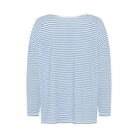 CCDK Britt bluse, blå - 60400 - 6042 - Riverside Stripe