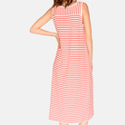 CCDK Anna natkjole, rød - 60426 - 3029 - Bittersweet Stripe