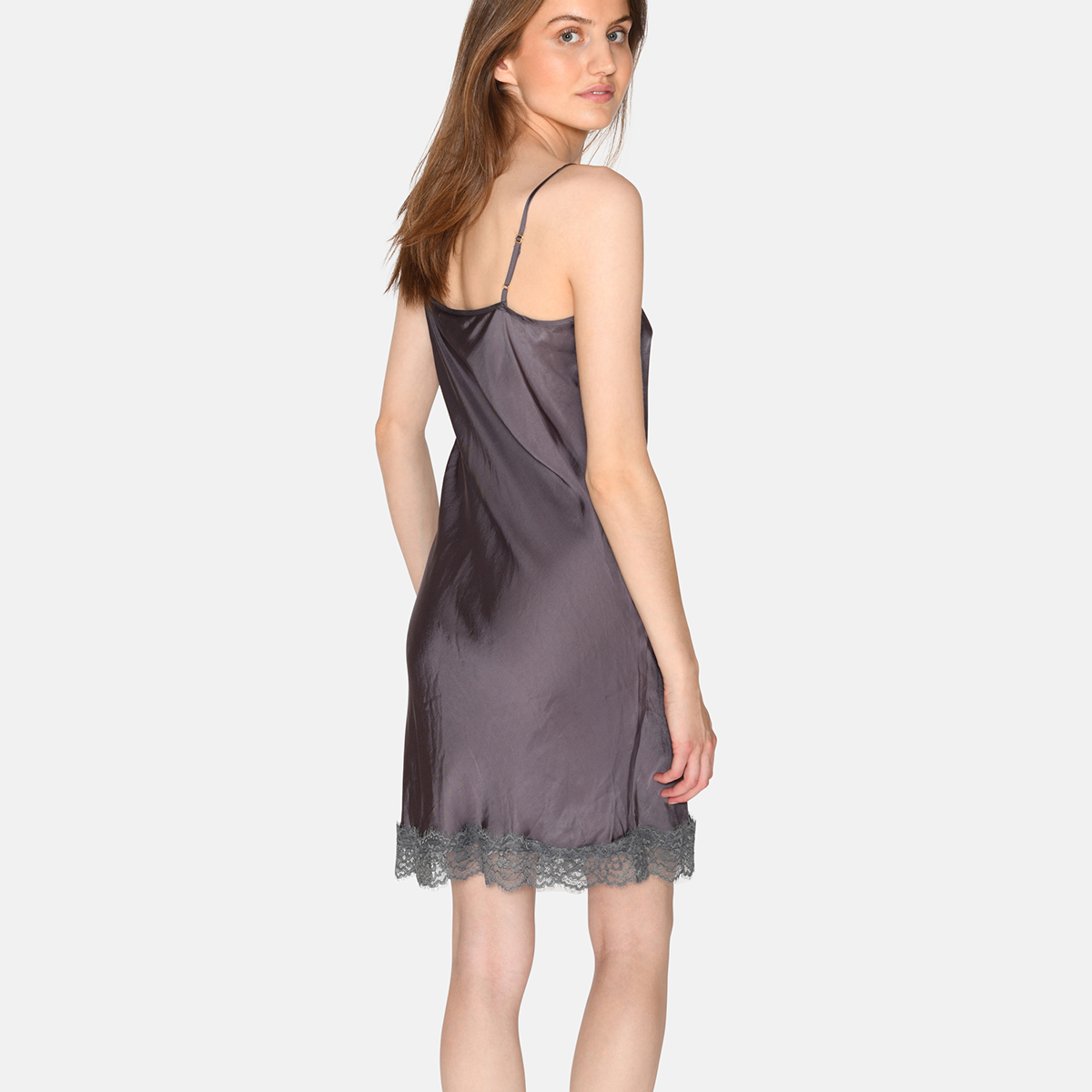 CCDK Siana Chemise kjole, grå - 60500 - 8004 - Pavement