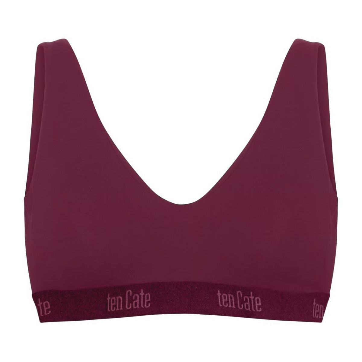 Ten Cate Comfort Modal bralette top, rød - 60873 - 6247 - Cherry Burgundy