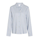 CCDK Amalie natskjorte, blå - 60920 - 6024 - Faded Denim Stripe