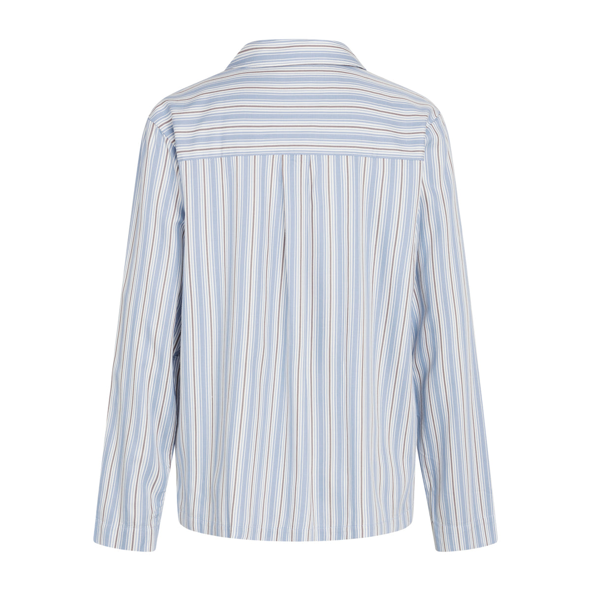 CCDK Amalie natskjorte, blå - 60920 - 6024 - Faded Denim Stripe