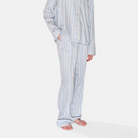 CCDK Nicola bukser, blå - 60940 - 6024 - Faded Denim Stripe